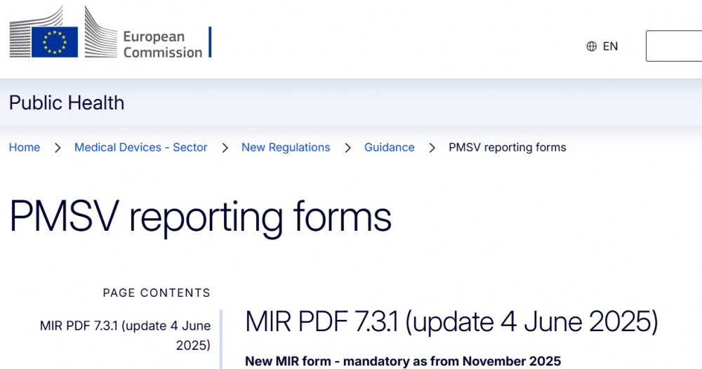 【事关警戒系统】欧盟更新MIR 7.3.1报告今年11月强制实施